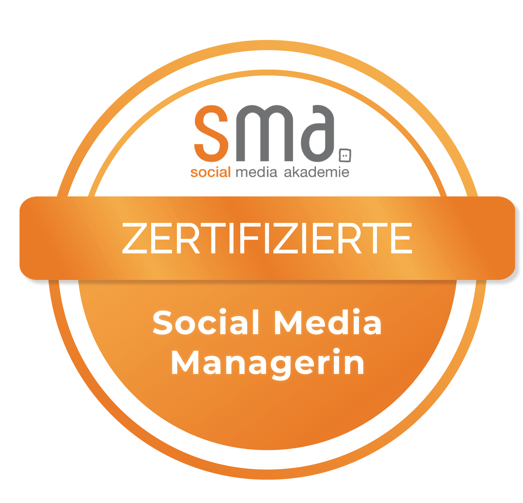 Zertifikat beautiful drops Social Media Managerin
